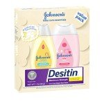 Johnson's Baby Care Essentials Travel Size Set