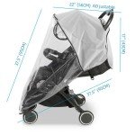 Universal Stroller Rain Cover - Weather Protection Shield