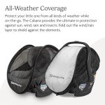 UPPAbaby Cabana Car Seat Weather Cover with Ventilation
