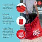 J.L. Childress Gate Check Stroller Bag - Red