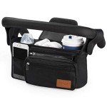 Momcozy Stroller Organizer with Cup Holder & Phone Bag