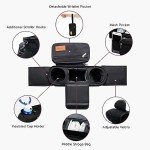 Momcozy Stroller Organizer with Cup Holder & Phone Bag