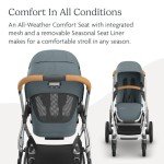 UPPAbaby Vista V3 Single-to-Double Stroller - Callum