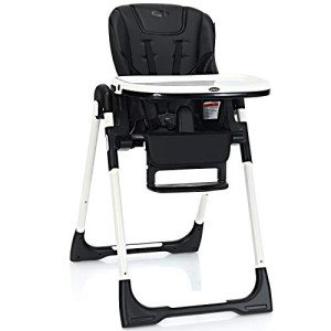 INFANS Foldable High Chair for Babies and Toddlers