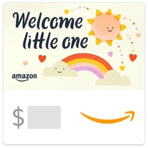 Welcome Rainbow Amazon eGift Card for Babies