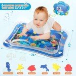 Infinno Inflatable Tummy Time Water Play Mat
