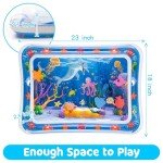 Inflatable Tummy Time Water Play Mat for Babies