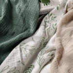 Bright Colors Muslin Swaddle Blankets, 3 Pack