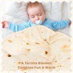 Baby Burrito Swaddle Blanket - Soft Taco Wrap