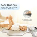 Travel-Friendly Diaper Changing Pad with Wipes Pocket