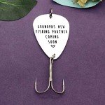 Grandpa's Fishing Partner Pregnancy Announcement Gift