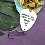 Grandpa's Fishing Partner Pregnancy Announcement Gift