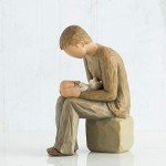 Willow Tree Father and Child Hand-Painted Figure