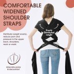 Acrabros Lightweight Hands-Free Baby Wrap Carrier