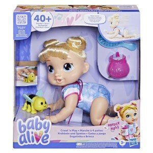 Baby Alive Crawl 'n Play Harper Hugs Doll