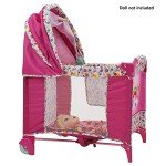 Baby Alive Deluxe Doll Play Yard - Pink & Rainbow