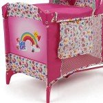 Baby Alive Deluxe Doll Play Yard - Pink & Rainbow