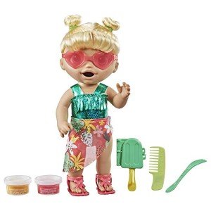 Baby Alive Sunshine Snacks Doll with Ice Pop Mold