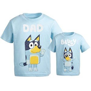 Bluey Bandit Dad Family Matching T-Shirt - XL