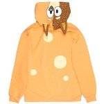 Bluey Mom Fleece Matching Family Hoodie - Large