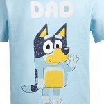 Bluey Bandit Dad Family Matching T-Shirt - XL