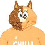 Bluey Mom Fleece Matching Family Hoodie - Large
