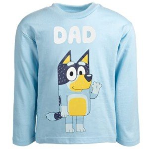 Bluey Dad Long Sleeve Graphic T-Shirt - X-Large