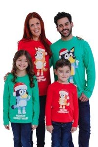 Bluey Chilli Matching Family Long Sleeve Tee