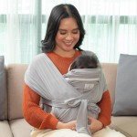 BabbleRoo Baby Wrap Carrier - Comfortable & Adjustable