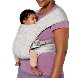 Ergobaby Embrace Soft Grey Baby Wrap Carrier