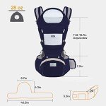 Dark Blue Baby Carrier for Newborns to Toddlers