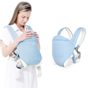 Cozy Baby Blue Carrier for Comfortable Wear