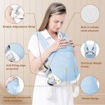 Cozy Baby Blue Carrier for Comfortable Wear