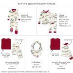 Burt's Bees Baby Holiday Family Pajamas Set
