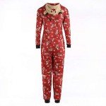 Matching Christmas Family Pajamas Deer Onesies Set