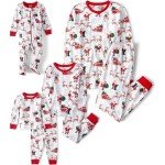 Matching Christmas Pajama Sets for Babies and Family