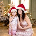 Santa Knitted Beanie Hat for Toddlers and Babies