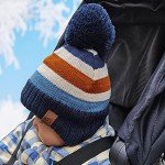 Cute Moon Kitty Winter Earflap Hats for Babies