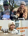 Cozy Fleece Lined Baby Winter Beanie Hat