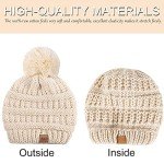 Cozy Pom Pom Knit Beanie for Infants and Toddlers