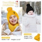 Zando Toddler Winter Beanie with Pom Pom