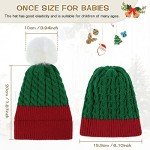 Knit Santa Hat for Babies and Toddlers