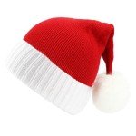 Cozy Knitted Santa Hat for Babies and Toddlers