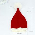 Cozy Knitted Santa Hat for Babies and Toddlers