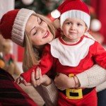 Cozy Knitted Santa Hat for Babies and Toddlers