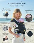GROWNSY Ergonomic Baby Carrier for Newborns to Toddlers