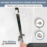 Child Proof Door Lock & Pinch Guard for Kids