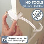 Child Proof Door Lock & Pinch Guard for Kids