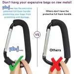 Stroller Hooks for Diaper Bags - 2 Pack