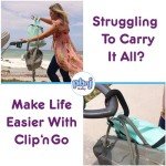 Stroller Hooks for Diaper Bags - 2 Pack